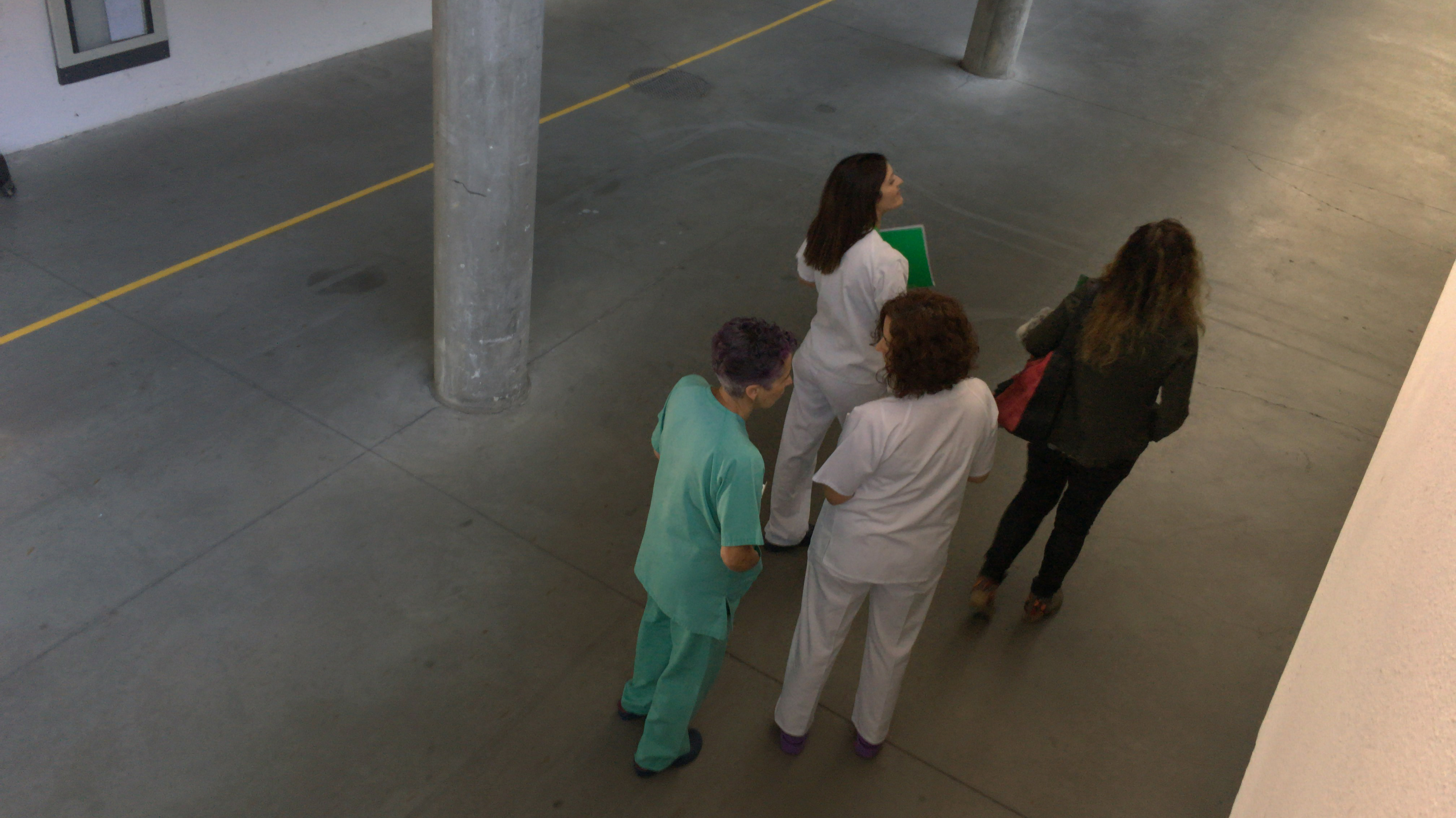 Imagen de archivo de enfermeras en un hospital de Castilla y León